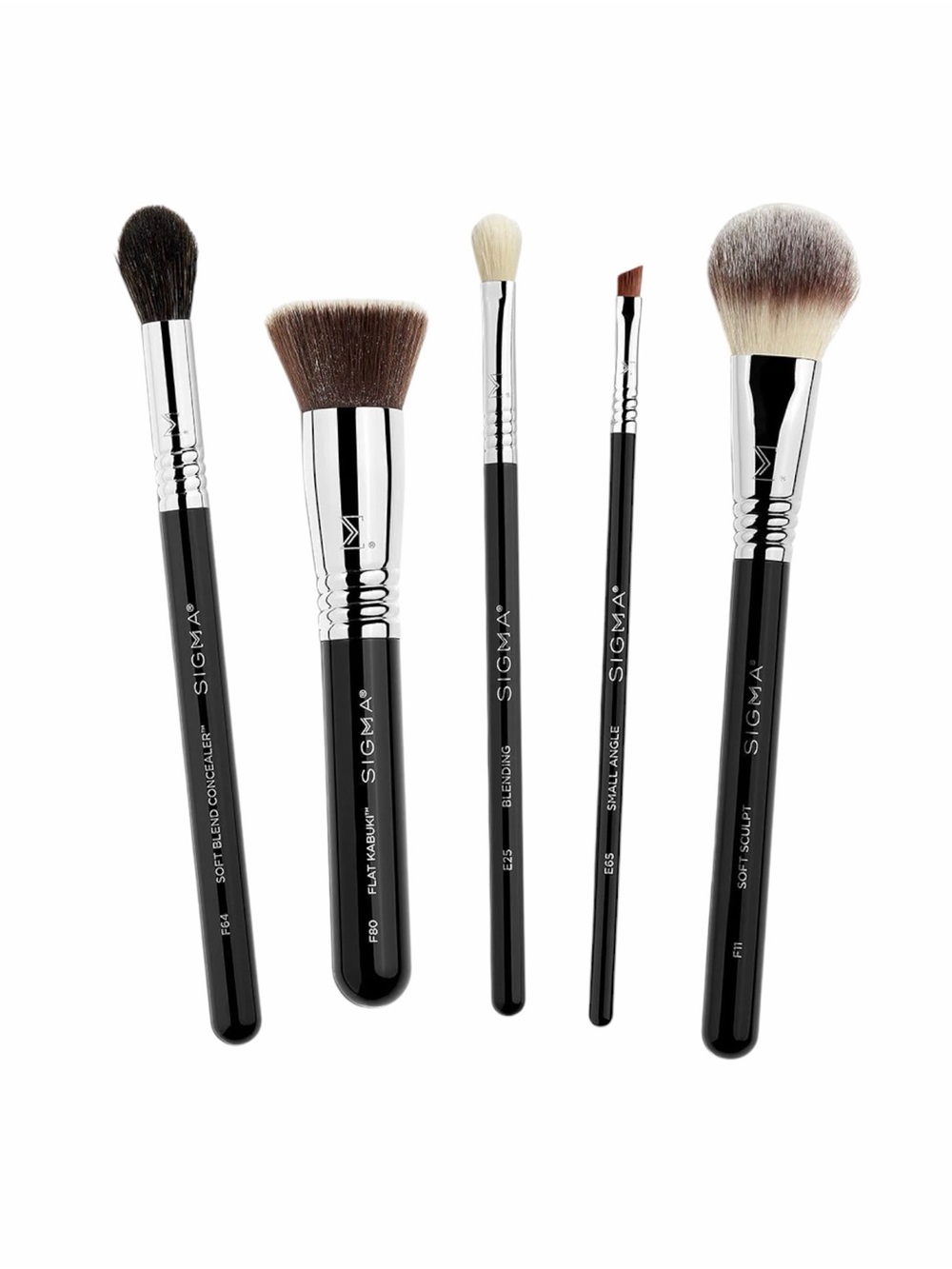 SIGMA BEAUTY Must-Have eye and foundation makeup brush set